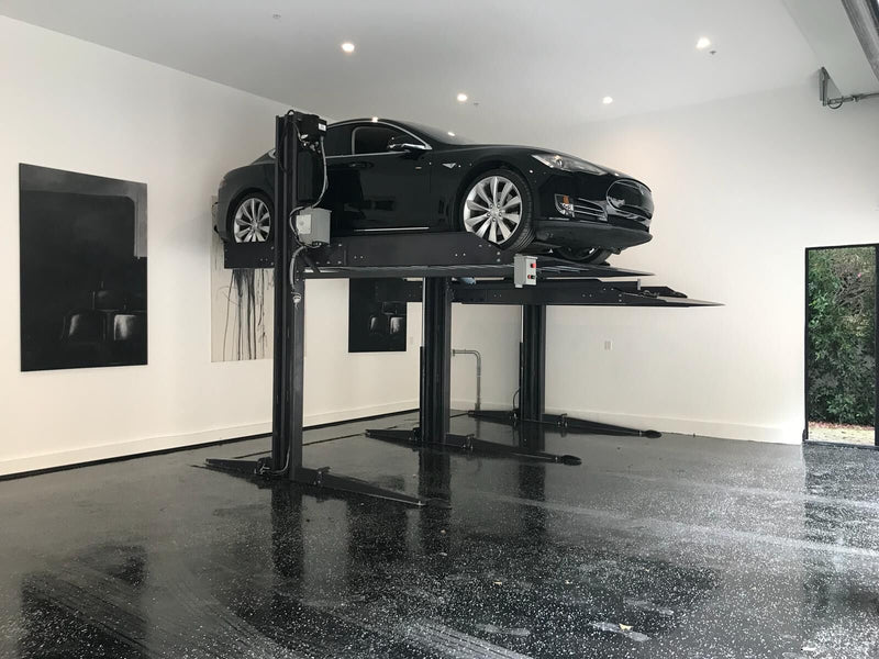 Customer garage setup