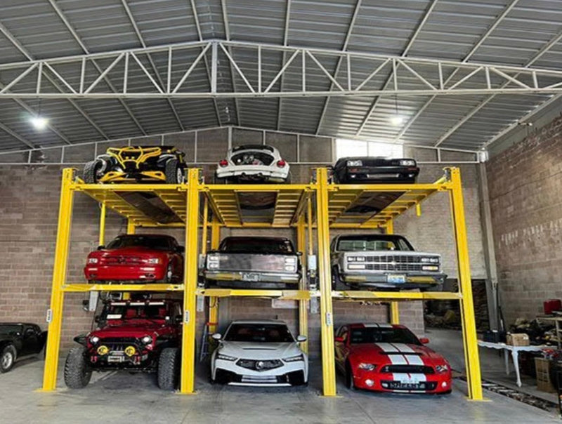 Customer garage setup