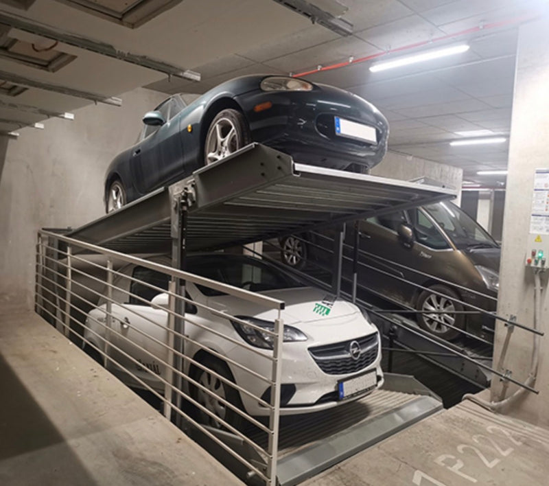Customer garage setup