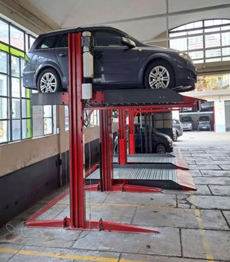 Customer garage setup