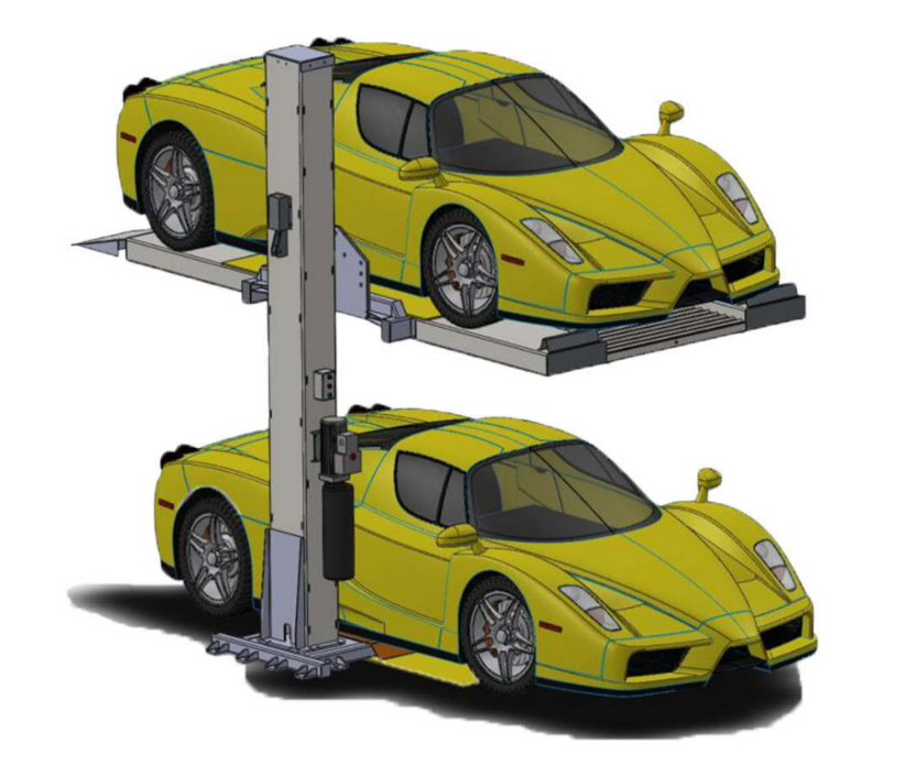 1 Post Parking Lift (CHSPL2500)