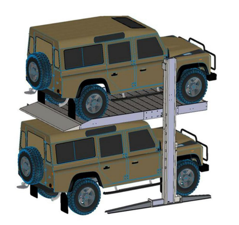 2 Post Parking Lift (CHPLA2300/2700)