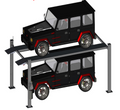 4 Post Parking Lift (Manual - CHFL3700)