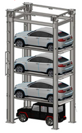 4 Layer Car Stacker (CQSL-4)