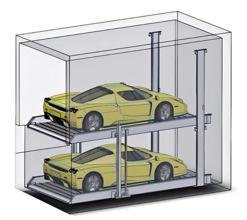 Vertical Hydraulic Pit Parking Lift (CPL-2/4)