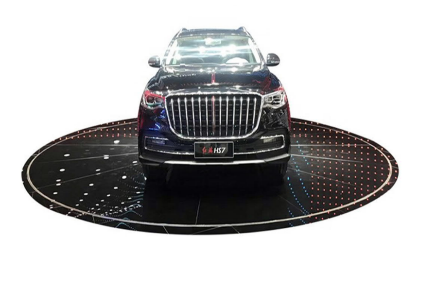 Friction Car Turntable